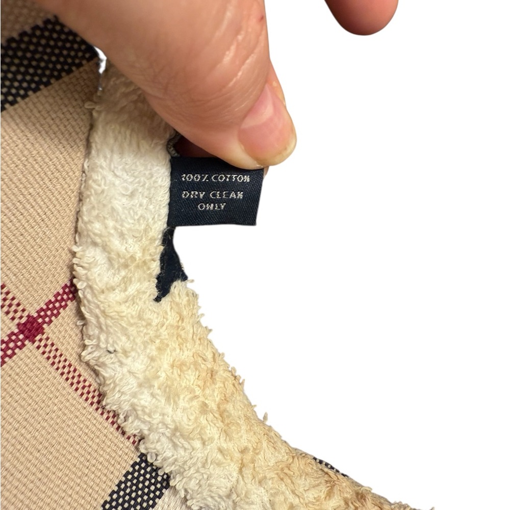 Burberry Beige Plaid Visor - Picture 11 of 13
